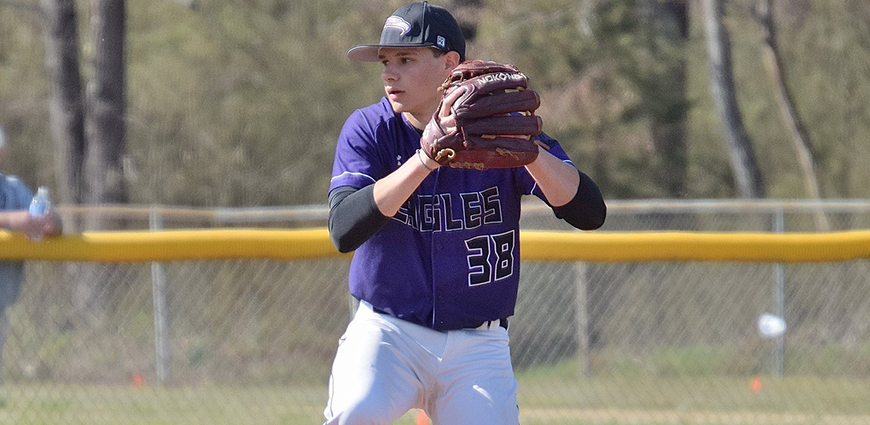 Blake Benson tossed a three-hitter against Westminster College.