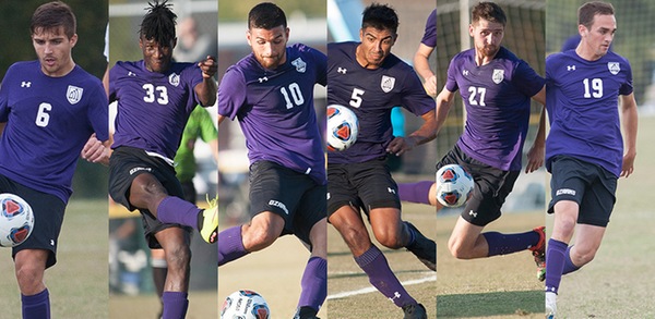Six Men’s Soccer Players Earn All-Conference Honors