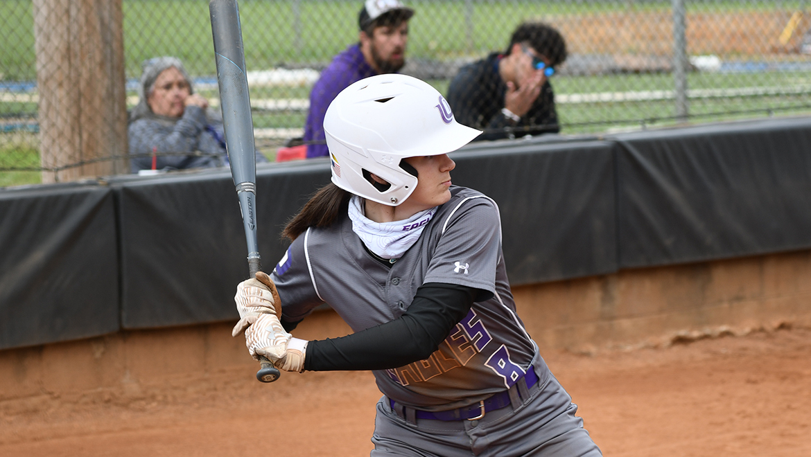Brittney Dean had a pair of doubles in game one.