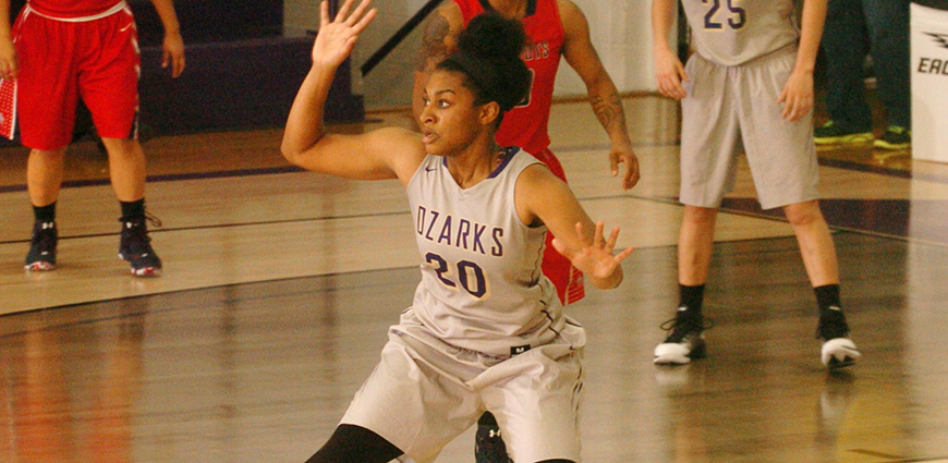 Ozarks Women Fall to Concordia College in Rocky Mountain Thanksgiving Classic