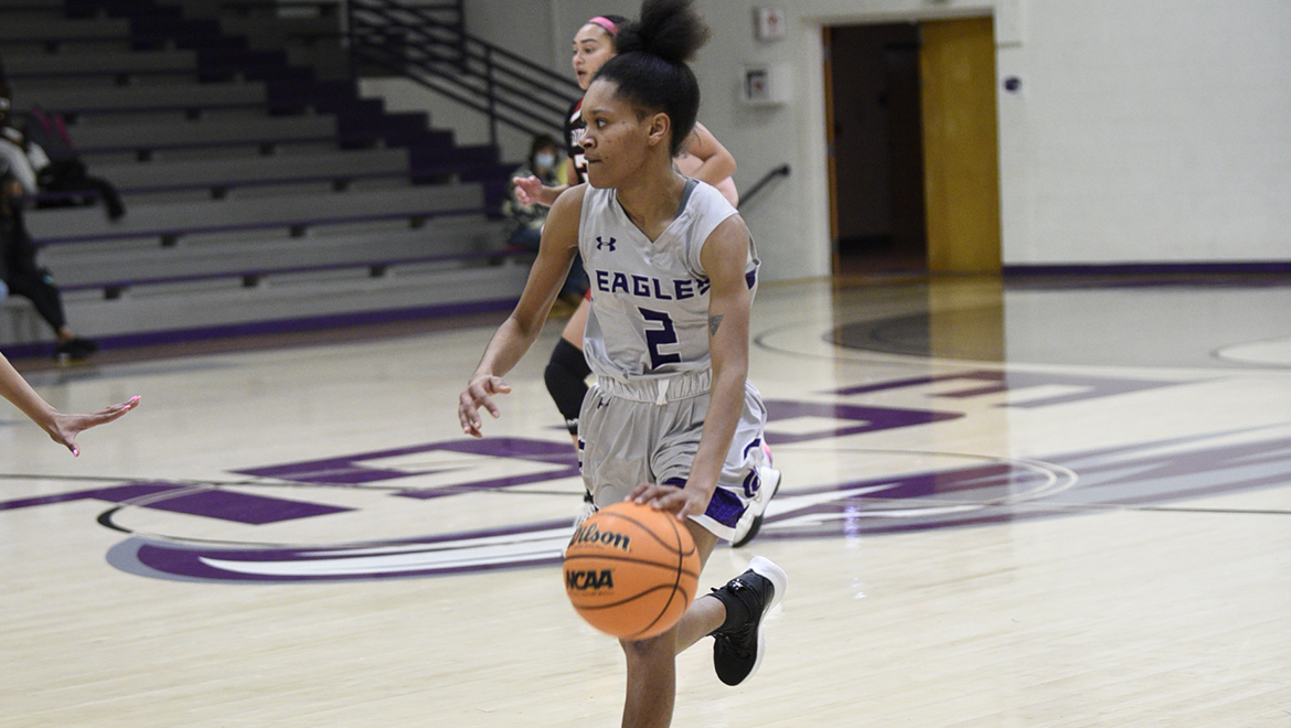 Faith Curry and the Eagles dropped a game against Sul Ross State.