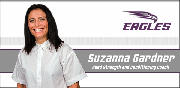 Suzanna Gardner is the strength and conditioning coach.