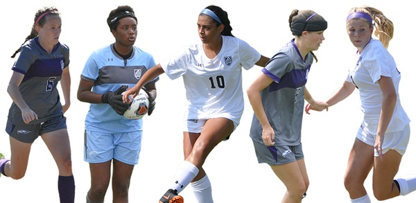 The women's soccer team had five players earn All-Conference this season.
