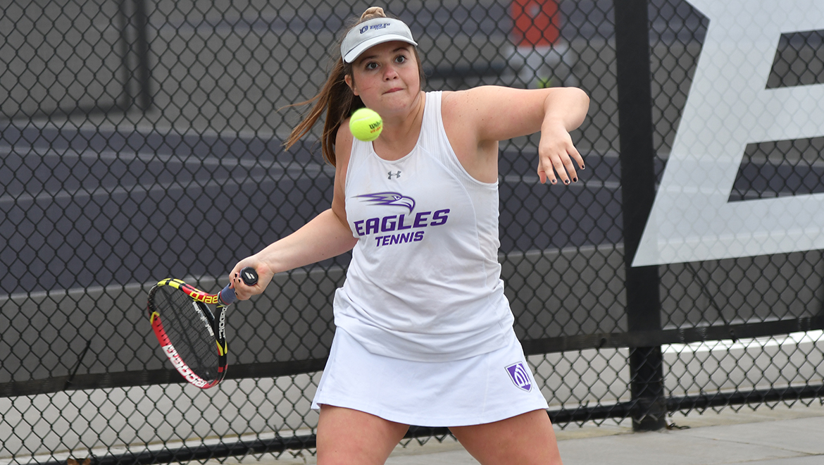 The women's tennis team won 6-3 against Belhaven to clinch a spot in the playoffs.