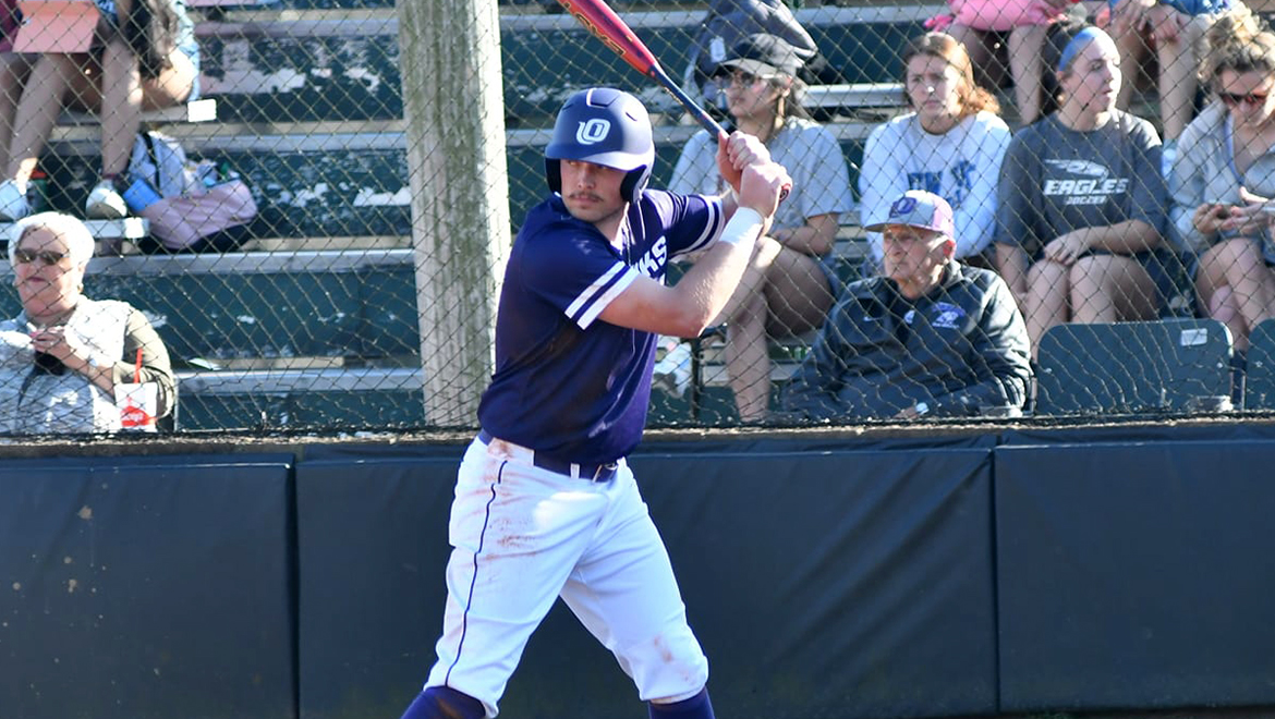 Dru Didway hit a grand slam in a 14-12 game three win over McMurry.