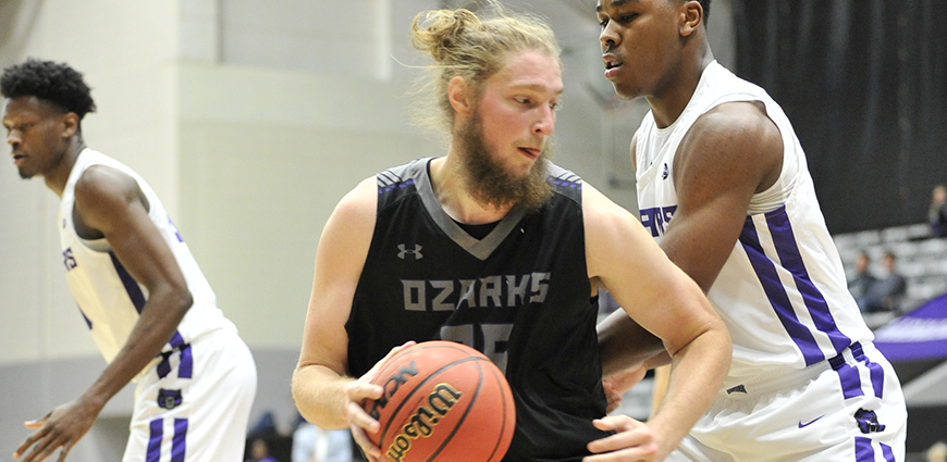 Cory Wilhelm and the Eagles took a loss against UCA in an exhibition game Monday night.