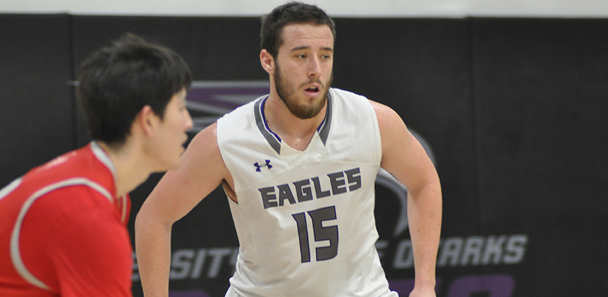 Skyler Barnes came off the bench to score 11 points in a loss against Sul Ross State.