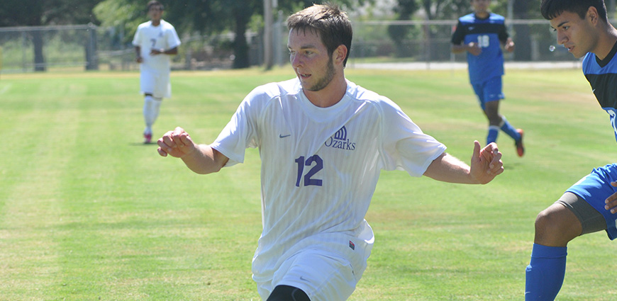 Men’s Soccer Team Overcomes Another Slow Start To Post Non-Conference Win