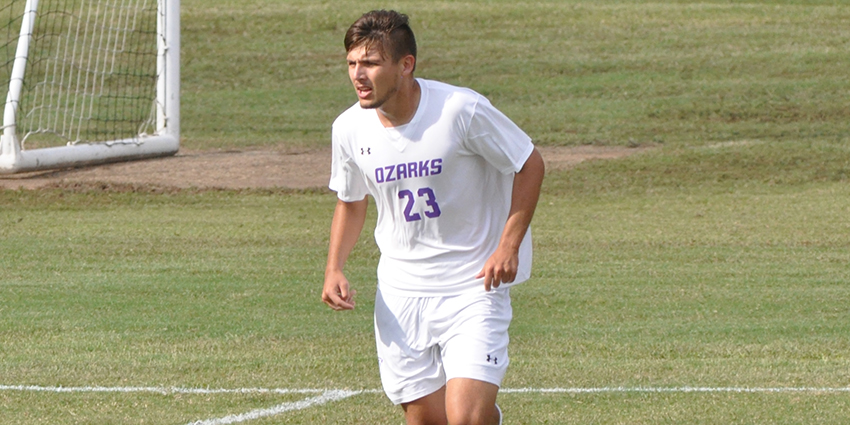 Alex Ross scored two goals against LeTourneau in a win Sunday.