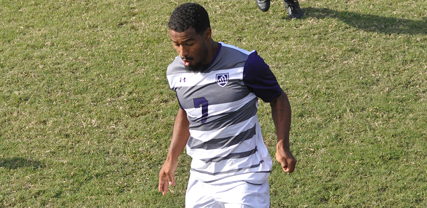 Michael Luster scored a late goal to help the Eagles tie  UT-Tyler.