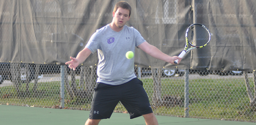 Men’s Tennis Team Battles To A Spring Home-Opening Win