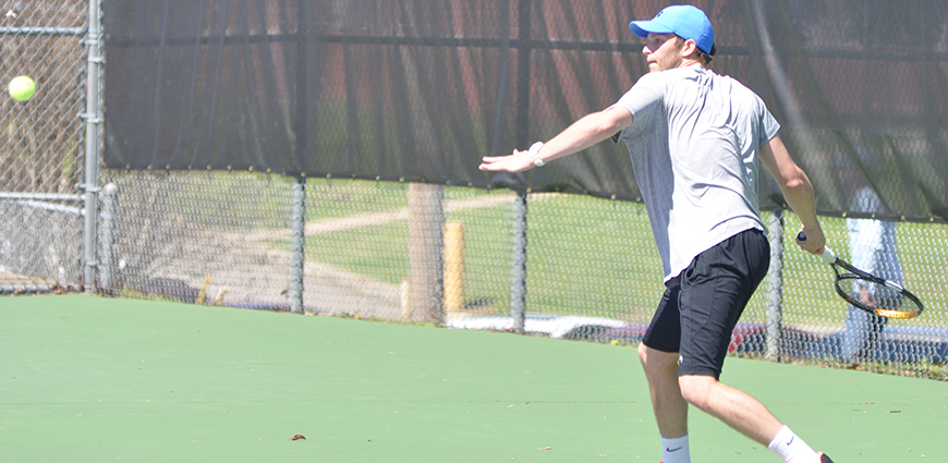 Men’s Tennis Team Opens ASC Play With Loss