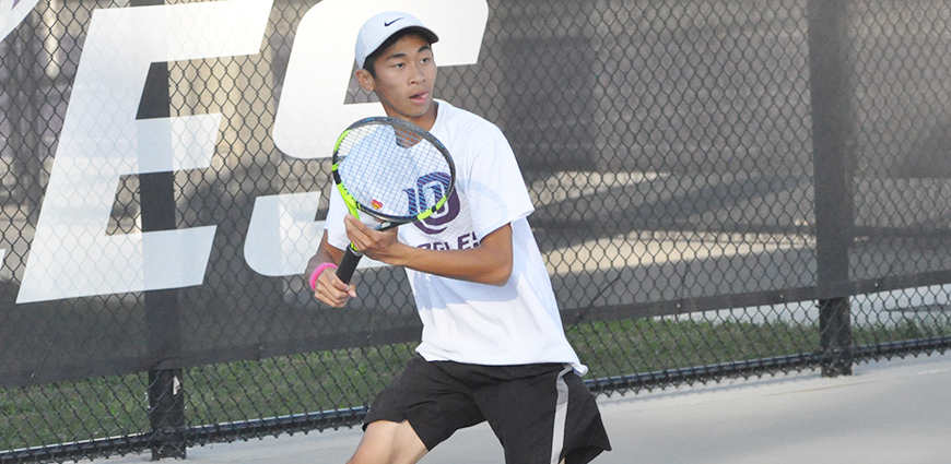 TJ Saniseng helped the Eagles to a 9-0 win over Hendrix College.

