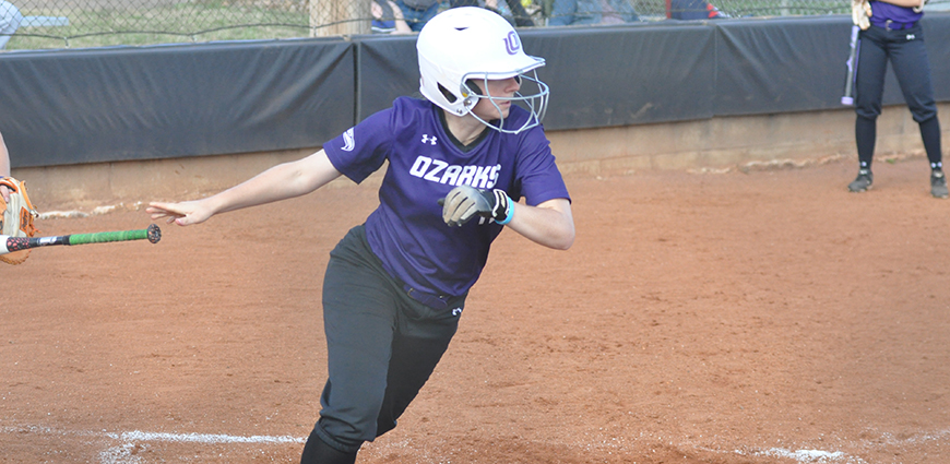 Cheyanna Miller drove in the game-winning run for the Eagles in game one.