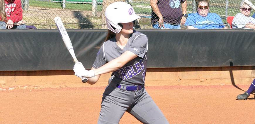 Brittney Dean had two hits in game two against Hardin-Simmons.