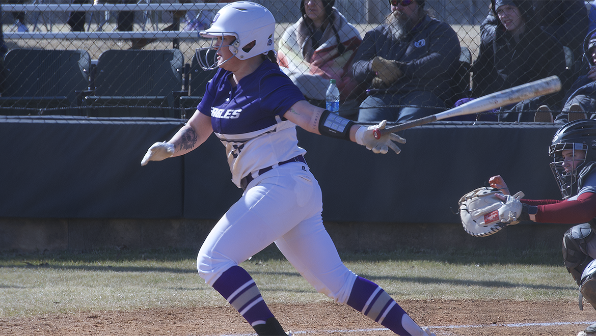 Codi Shannon was among the star hitters against Austin College.