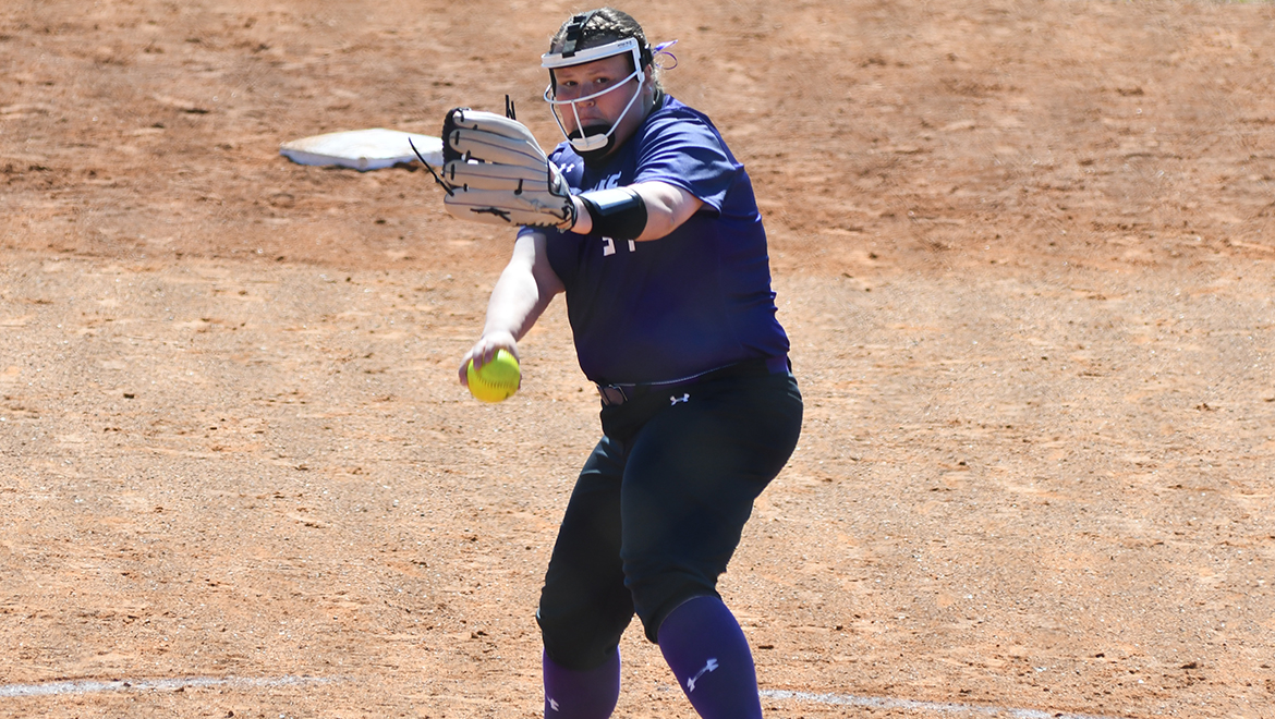Sarah Todd tossed five innings and allowed just one earned run against Concordia.