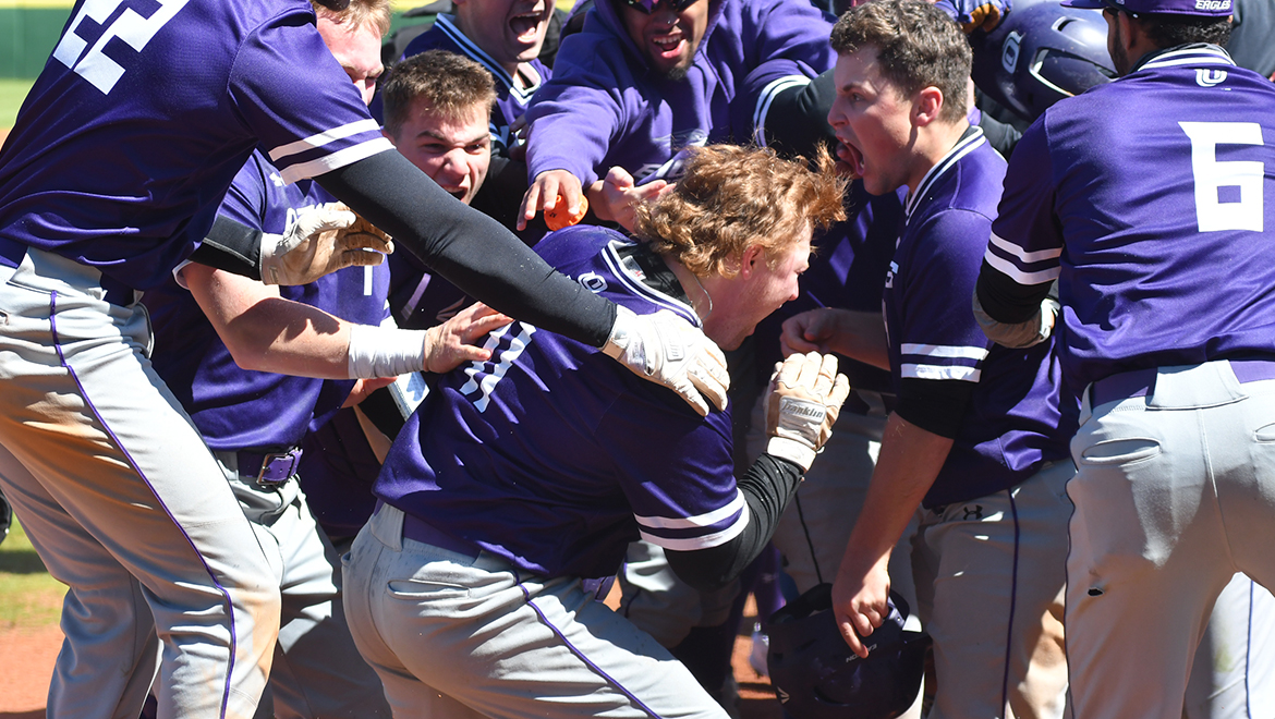Ethan Cash provided the Eagles with a dramatic grand slam to lift the Eagles past UT Dallas.