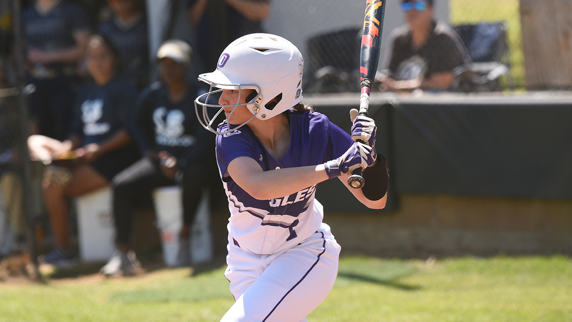 Rayli Ruby and the Eagles lost game one against Mary Hardin-Baylor on Friday. 