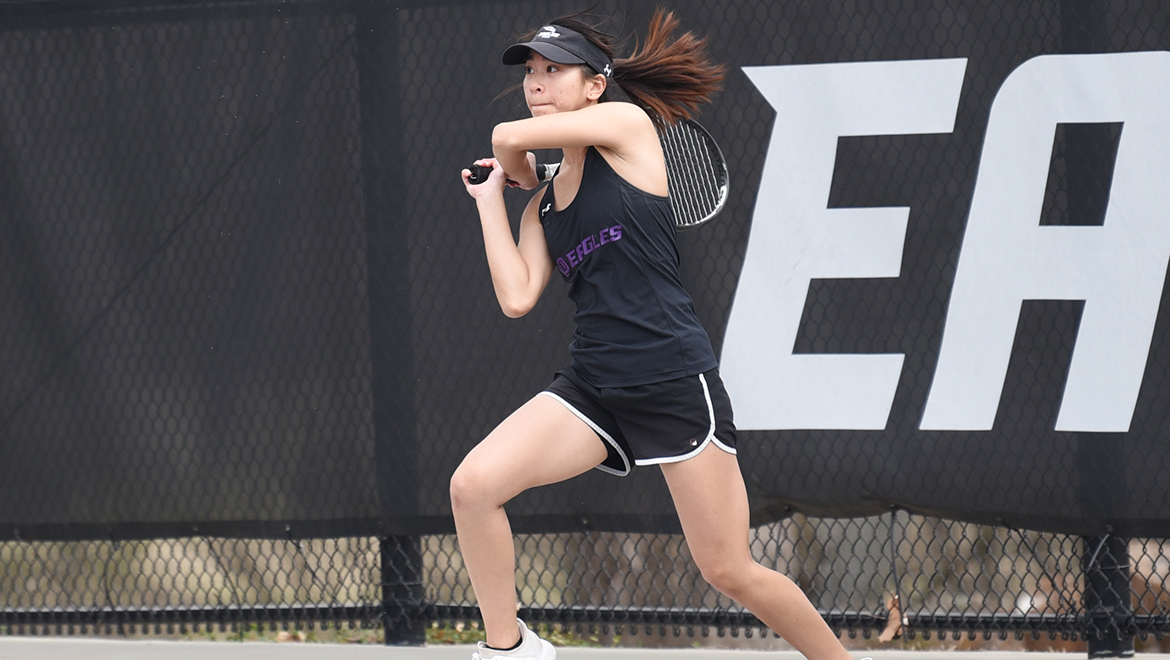 Emily Saniseng and the Eagles hosted UA-Fort Smith on Saturday.
